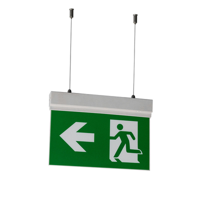 SMD 2835 LED Emergency Commercial Exit Sign Double Side