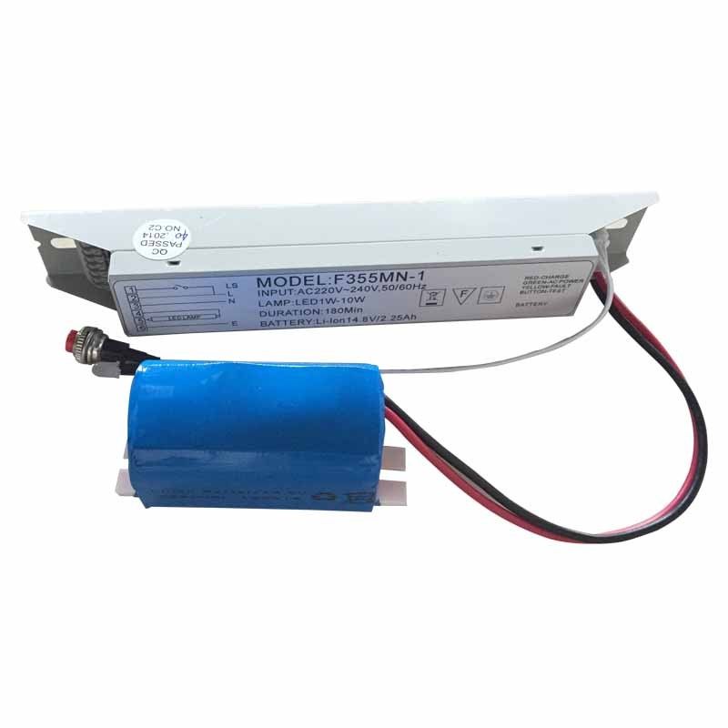 Lampu darurat LED Pasokan listrik Baterai Li-ion 14.8V 2.25Ah 3 Jam F355M
