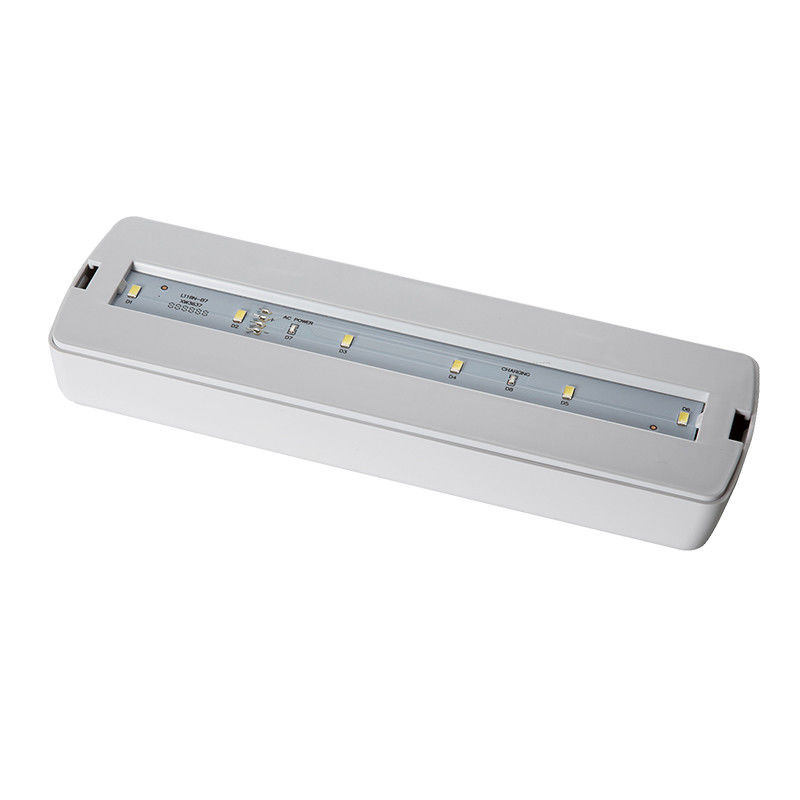 Lampu darurat langit-langit LED komersial 200lm dengan cadangan baterai 6pcs SMD 5730 L116N-B1