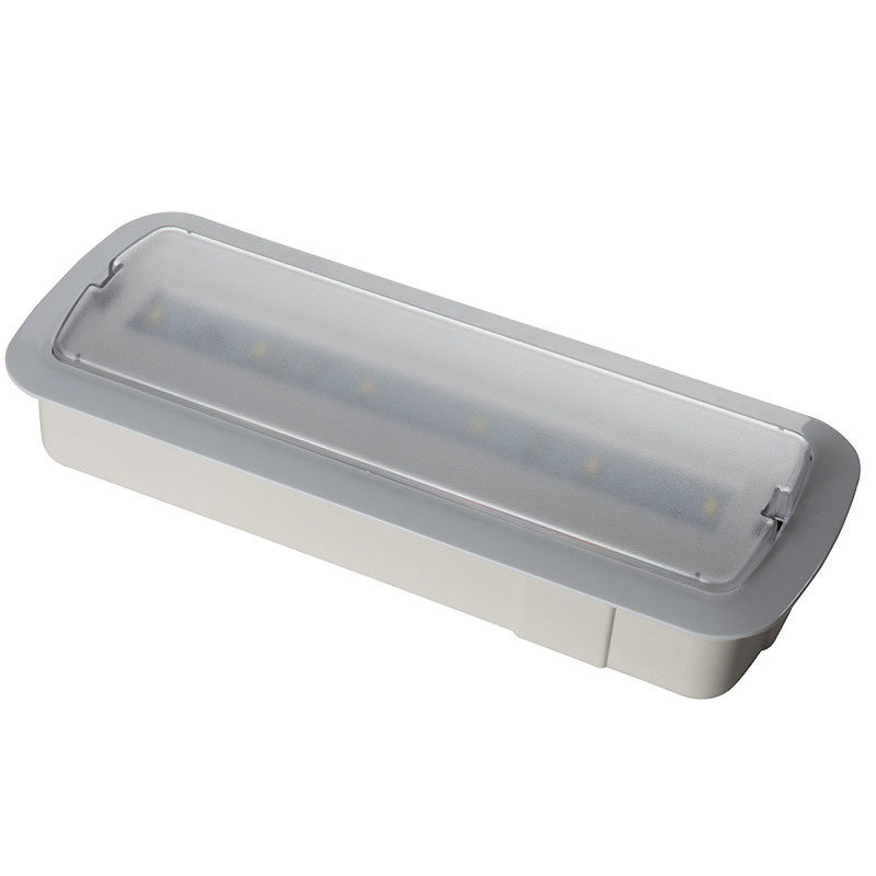 3 Jam Baterai Isi ulang Tembok Lampu LED Darurat dengan Baterai Cadangan Self Testing L116M-C1