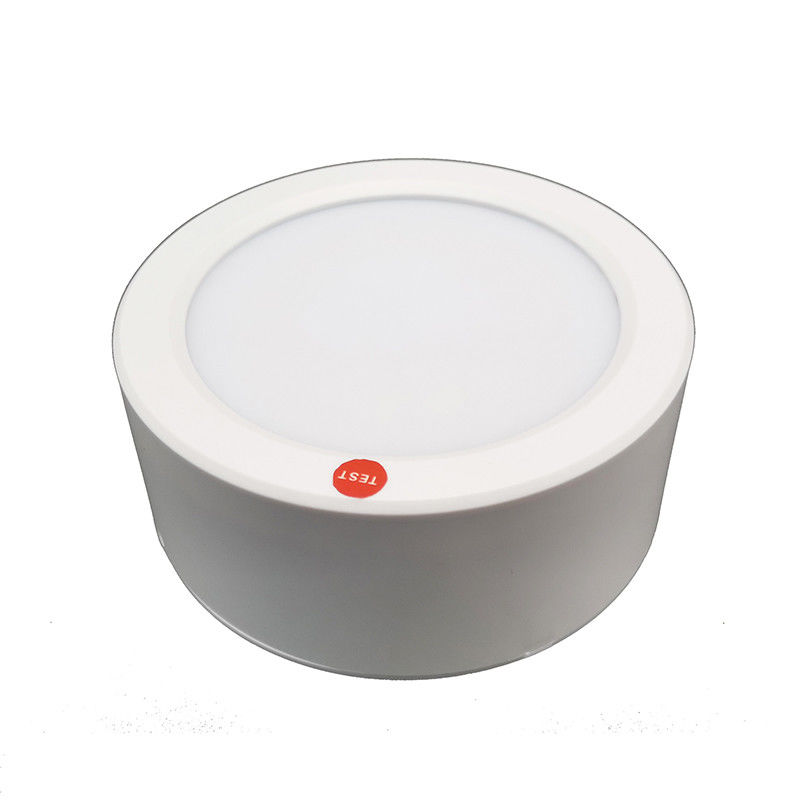 Permukaan dinding 3W SMD LED Lampu darurat isi ulang dengan cadangan baterai Bulat 220V 240V L128N-A