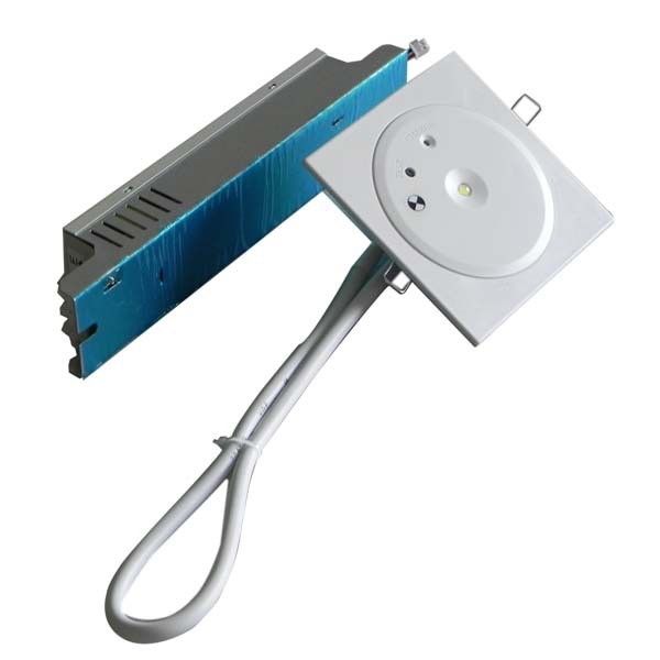 Lampu Darurat LED Uji Mandiri Kegagalan Daya IP20 Rumah Sakit Baterai Ni-Mh 3W SMD