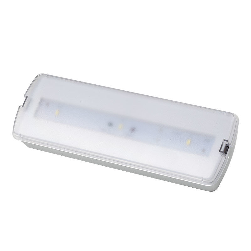Lampu darurat LED baterai isi ulang dengan cadangan baterai IP20 dipasang di dinding 3 jam operasi L116N-A