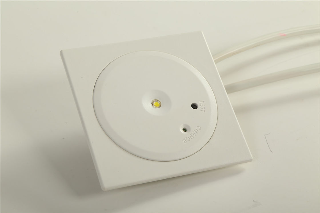 Lampu darurat kebakaran dengan LED putih SMD 1 watt dan baterai Ni-Cd