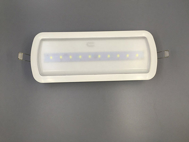 3 Jam Otonomi Baterai Dioperasikan Lampu Darurat Langit-langit LED Komersial dengan Baterai Cadangan L119N-B