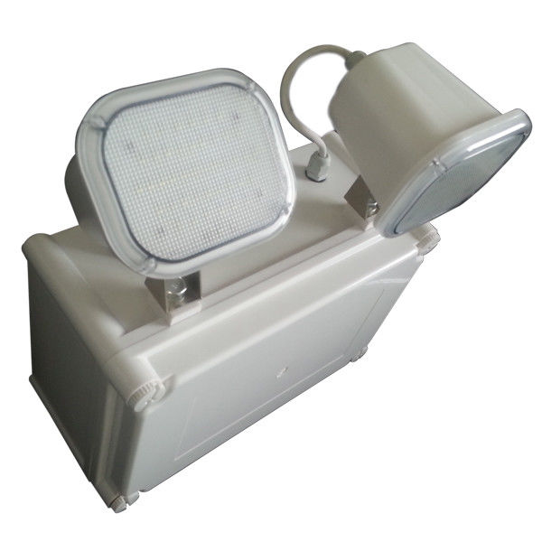 2x4W Power Failure Industrial Waterproof Emergency Light IP65 Twin Spot Efisiensi Tinggi TL084AN