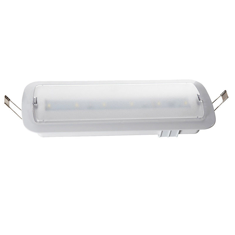 Lampu Darurat LED Komersial 300lm Tanam Plafon dengan Cadangan Baterai IP20 220V 10pcs SMD 5730 L116N-B1