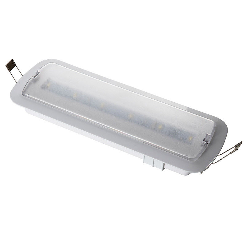 Lampu Darurat LED Komersial 300lm Tanam Plafon dengan Cadangan Baterai IP20 220V 10pcs SMD 5730 L116N-B1