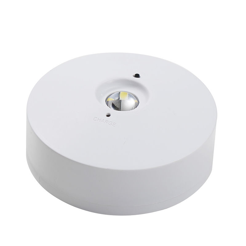 Lampu darurat bermuatan ulang komersial dengan operasi 3 jam 220V Input dan 5pcs SMD LED