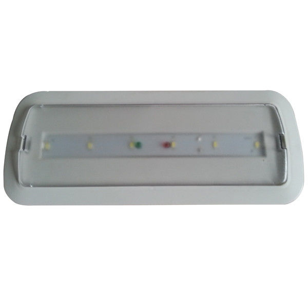 Tahan Api ABS Lampu Darurat Langit-langit LED Komersial dengan Baterai 3.6V 1.8Ah PS Cover L116N-B