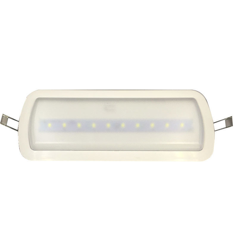 Lampu Darurat LED Tanam Plafon Isi Ulang 240V SMD 5730 IP20 L119N-B