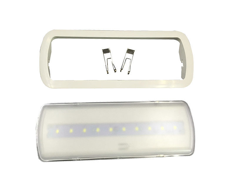 3 Jam Otonomi Baterai Li-Ion Dioperasikan Tahan Api ABS Lampu Darurat Langit-langit L119N-B