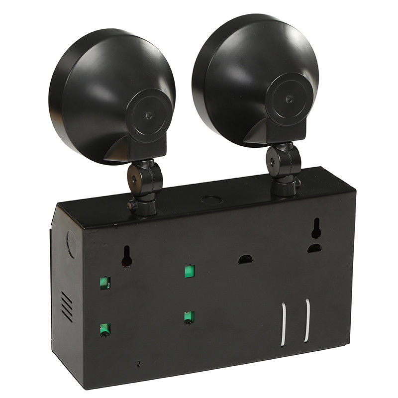 Lampu Darurat LED Twin Spot Masa Pakai Baterai 3 Jam Waktu Pengisian Daya 24 Jam L105N