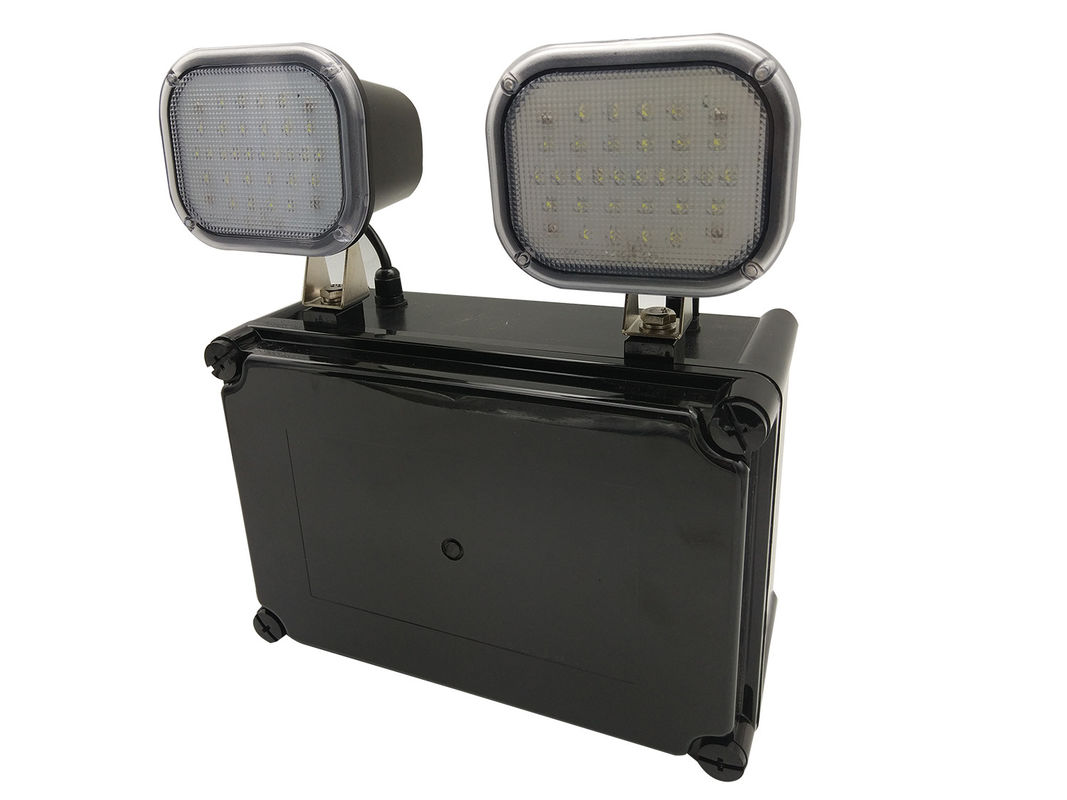 Lampu Darurat LED Twin Spot Isi Ulang IP65 Kecerahan Tinggi Mal Perbelanjaan TL084AN