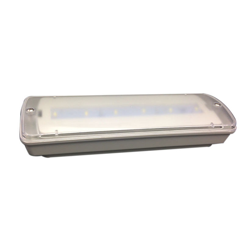 Lampu darurat tahan air Ukuran kecil LED Ni Cd Baterai 3 jam Durasi L116N-D
