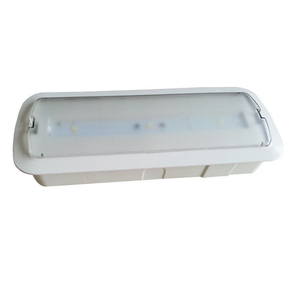 Lampu darurat LED dinding industri dengan baterai cadangan tahan api ABS casing L116M-C