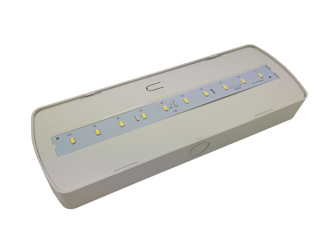 Lampu Darurat LED Tanam Plafon Bertenaga Baterai dengan ABS Tahan Api dan Durasi 3 Jam