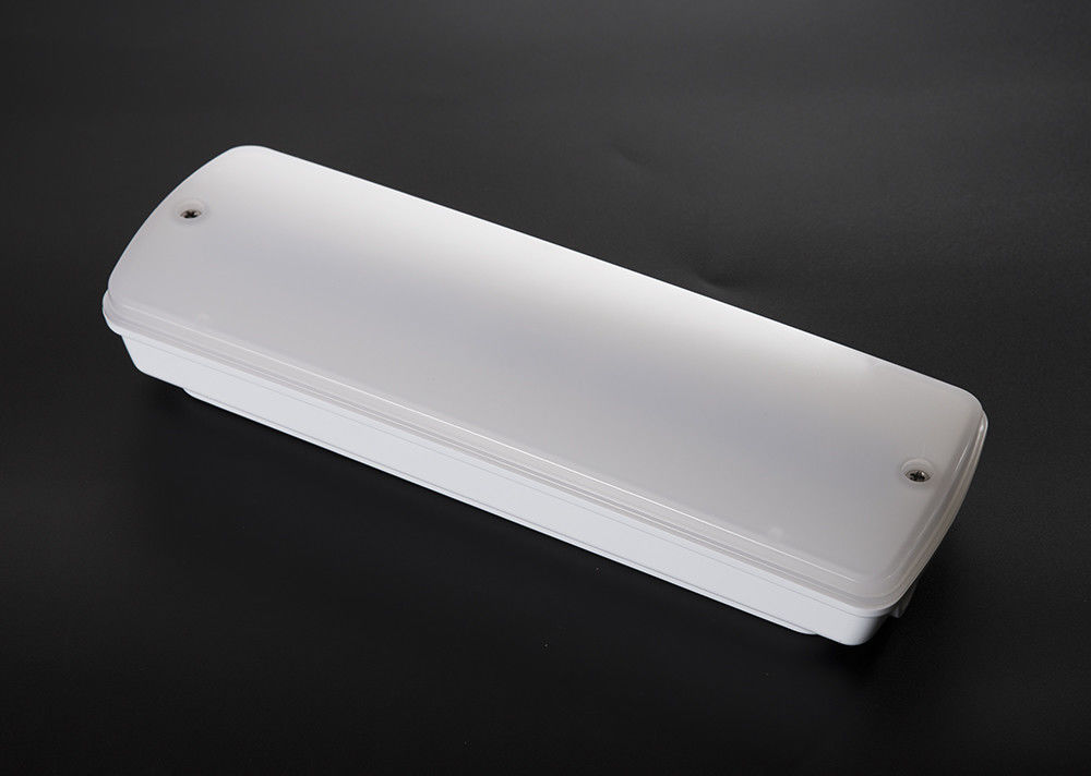 Lampu darurat non-maintenance standar CE dengan rating IP65 tahan air dan baterai Ni-Cd