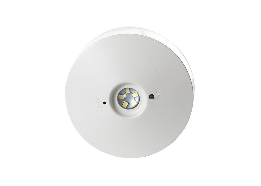 Lampu Darurat LED Mini Bulat Isi Ulang dengan Cadangan Baterai Pasang Dinding 220V 240V L114N