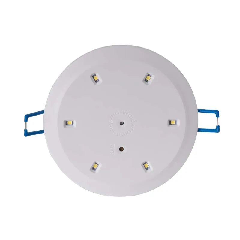 Lampu Darurat Plafon LED Komersial COB 3W Cadangan 3 Jam Baterai Ni-Cd 600mAh L117N
