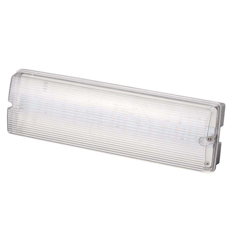 Lampu Darurat LED Tahan Air 5W IP65 Baterai Cadangan Ni-Cd 10pcs 5730 SMD Putih Dingin Luminer