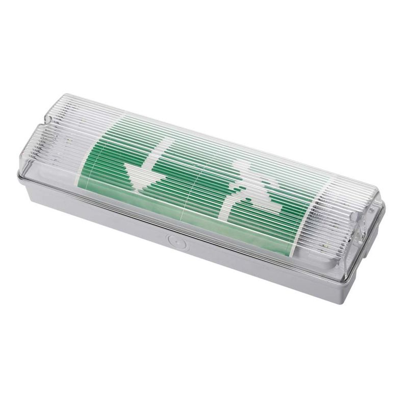 IP65 Waterproof LED Lampu darurat 3W Ni Cd Baterai cadangan 15pcs 2835 SMD 6500K
