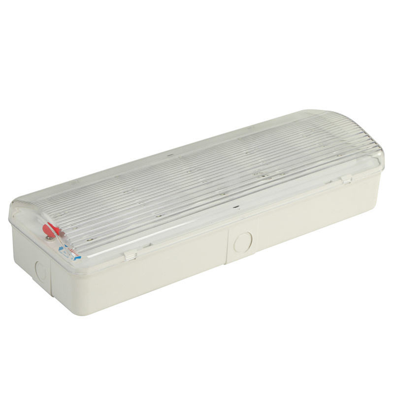 Lampu darurat LED isi ulang 3 jam Ni-Cd dengan cadangan baterai 220V 240V IP20