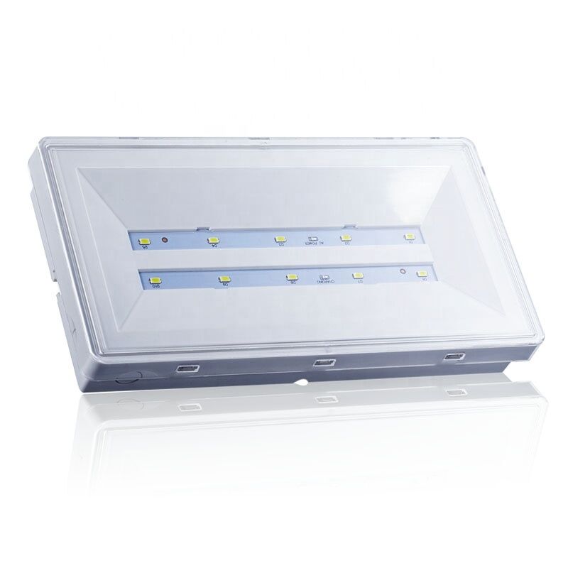 5W IP65 Waterproof Emergency Light LED Bulkhead Wet Location 3 Tahun Garansi 25000 Jam