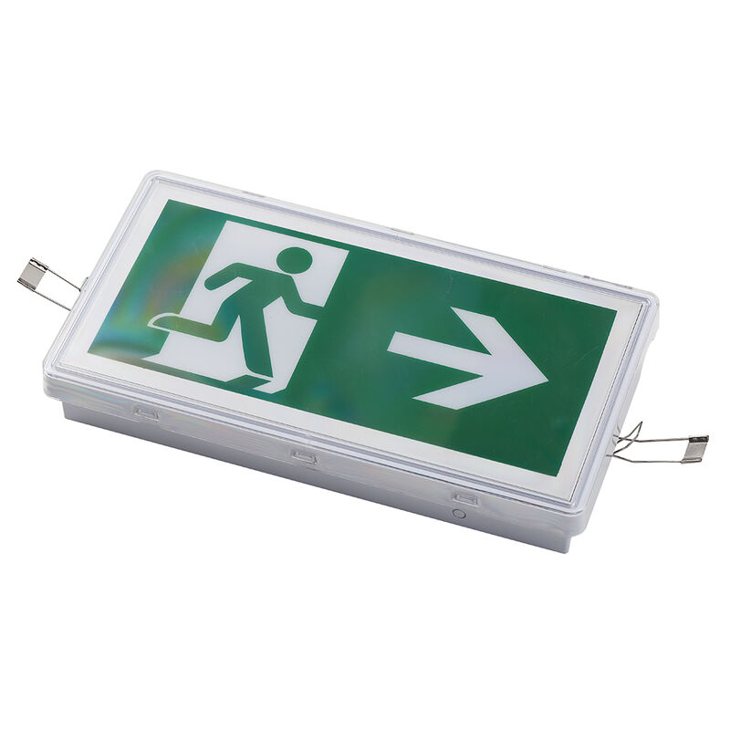 Lampu tanda keluar darurat Langit-langit Baterai Ni-Cd terpencil IP65 Nomor 5730 SMD LED
