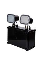 Lampu Darurat IP65 Tahan Air 2X4W Twin Spot dengan Garansi 3 Tahun dan Lampu Darurat LED Kepala Ganda