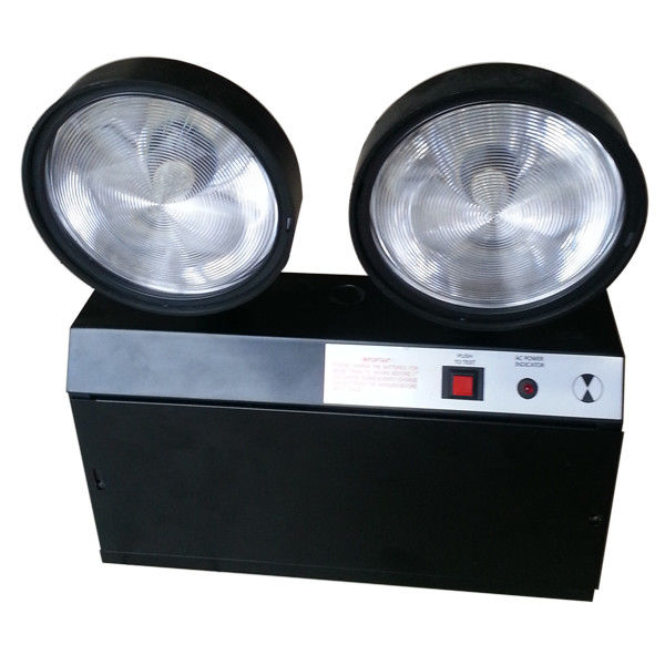Lampu darurat dengan ukuran 272mmx80mmx301mm dan suhu kerja -10C sampai 55C