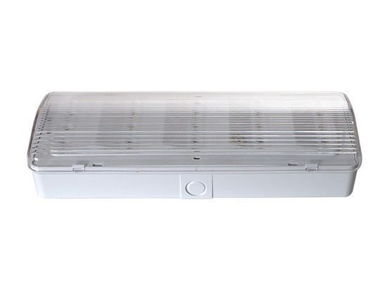 Lampu darurat baterai 220V LED dengan cadangan baterai dengan tombol uji IP20 L103N