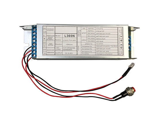 Kit Konversi Darurat Output 4-5W dengan Baterai Li-ion 7.2V dan Durasi Lebih dari 3 Jam
