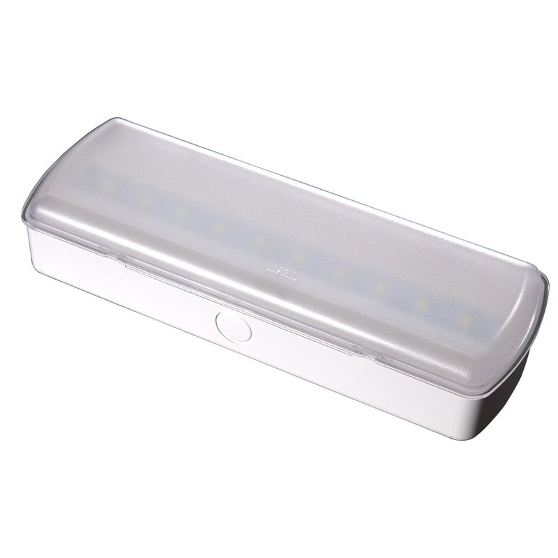 Ketahanan Api ABS Lampu darurat LED 3.6V Ni-Cd Baterai 3 Jam Durasi L119N-A