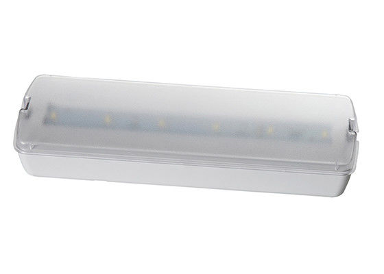 Standby LED Lampu darurat permukaan dinding isi ulang dengan cadangan baterai Ukuran kecil Tutup beku