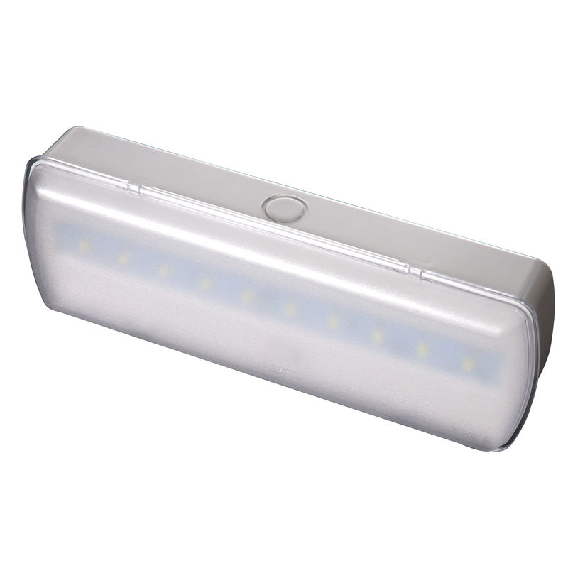 Lampu Darurat LED 5W Indoor Penutup Frosted Tombol Uji Permukaan Dinding L119N-A