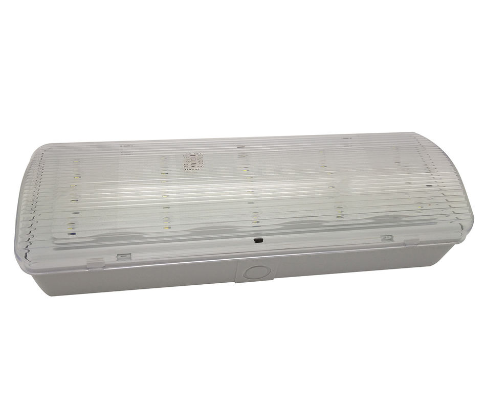 Lampu Darurat LED Isi Ulang ABS Tahan Api 15pcs SMD LED Durasi 3 Jam