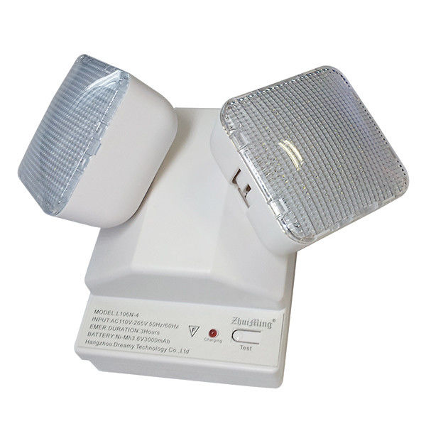 Twin Spot LED Rechargeable Emergency Light dengan Baterai Backup 3W Baterai Dengan Garansi 3 Tahun