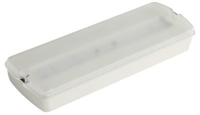 Lampu Darurat LED Isi Ulang 220V dengan Cadangan Baterai Persetujuan CE Terpasang di Permukaan Dinding L116N-A1