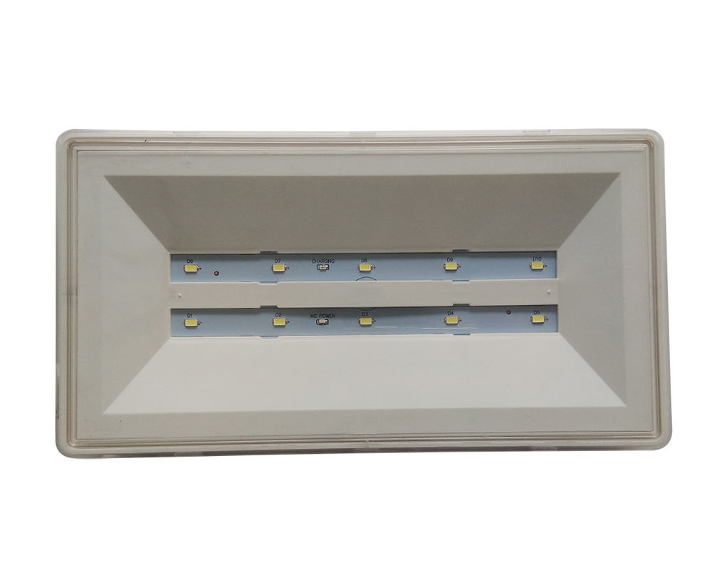 IP65 Waterproof Emergency Light LED Bulkhead Rechargeable Wet Location Outdoor 3 Tahun Garansi L116N-E