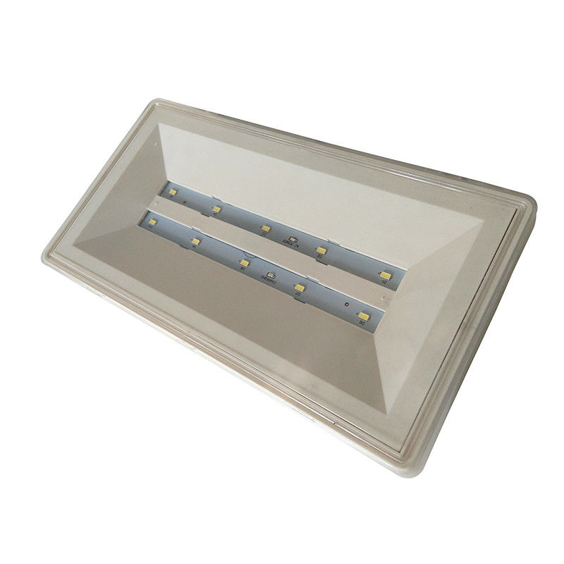 Lampu Darurat LED Tahan Air 220V IP65 Lokasi Basah Casing ABS Ni-Cd L212N