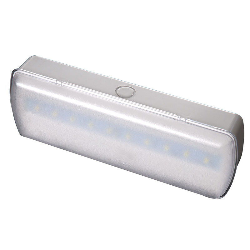 Lampu Darurat LED ABS Tahan Api dengan 10 buah LED SMD 5730 dan Baterai Ni-Cd 3.6V 1.8Ah