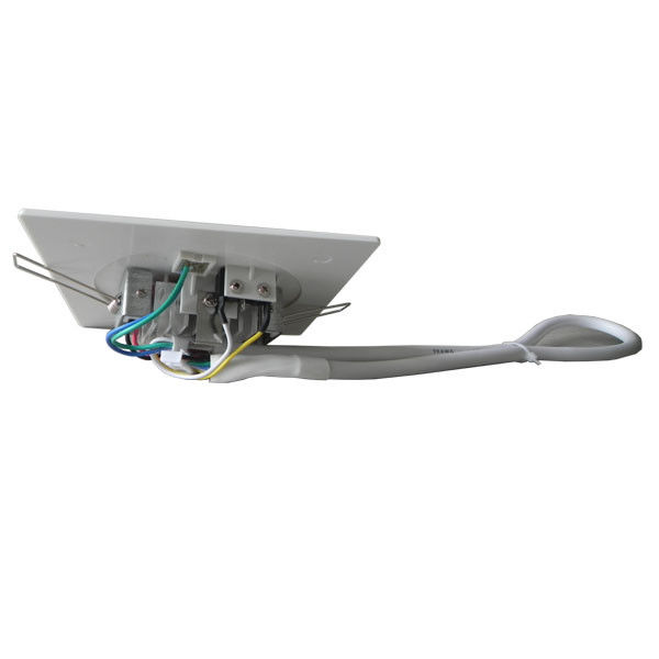 Lampu Darurat LED Komersial Tertanam Langit-langit Bertenaga Baterai yang Disesuaikan dengan Cadangan Baterai 1W SMD IP42
