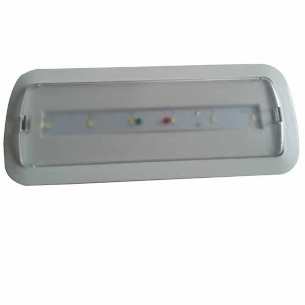 Lampu Darurat Plafon LED SMD 5730 Industri 3W Komersial dengan Cadangan Baterai Ni-Cd L116N-B1