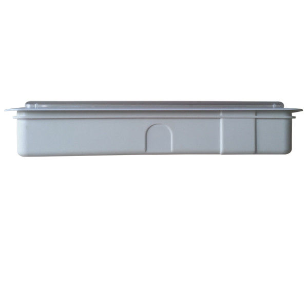 Eksterior SMD 5730 LED Rechargeable Wall Recessed Emergency Bulkhead Light dengan Baterai Backup Ni-Cd Baterai L116N-C1
