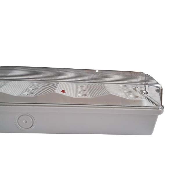 Lampu darurat tahan air tahan api ABS Casing IP65 LED 3 jam Durasi EL015AN