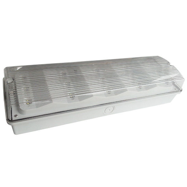 Lampu Darurat LED Non-Maintained dengan Casing ABS Tahan Api, Tahan Air IP65, dan Durasi 3 Jam