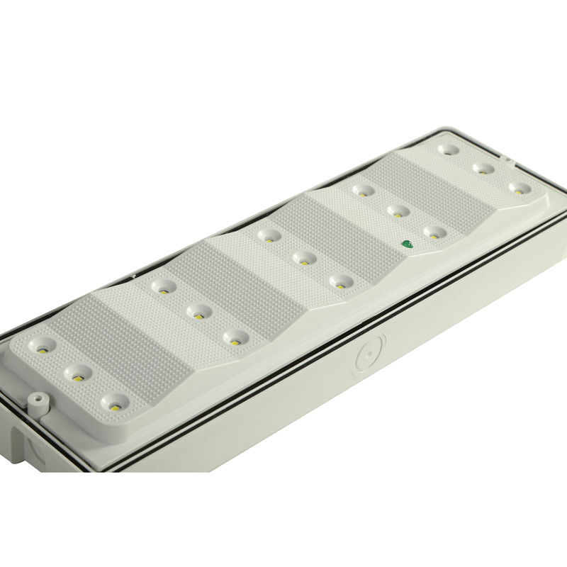 Lampu Darurat LED Tahan Air Bertenaga Baterai 3 Watt Uji Mandiri Lokasi Basah IP65 Luar Ruangan EL015EN