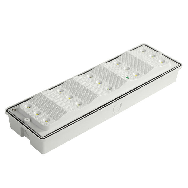 Lampu Darurat LED Baterai Cadangan Tahan Cuaca Luar Ruangan Bangunan Komersial 110V 127V IP65 EL015AN
