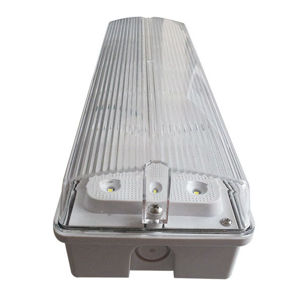 Lampu Darurat LED Baterai Cadangan Tahan Cuaca Luar Ruangan Bangunan Komersial 110V 127V IP65 EL015AN